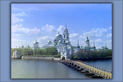 Poster, Many Sizes Available; Monastery Of St. Nil Russia By Sergei Mikhailovich Prokudin-Gorskii C1910 Early Color Photo