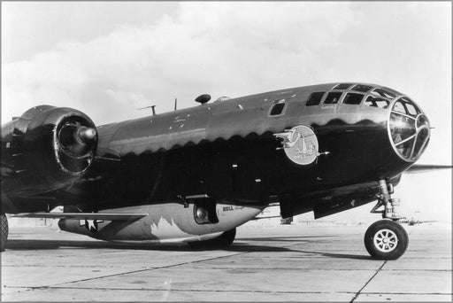 Poster, Many Sizes Available; Bell X-1 Resting In The Belly Of A B-29 Superfortress