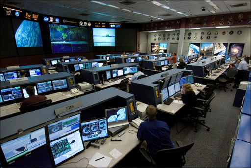 Poster, Many Sizes Available; Iss Flight Control Room 2006