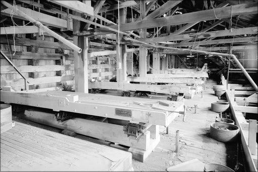 Poster, Many Sizes Available; 15. Concentration Mill Separating Tables Kennecott Copper Corporation, On Copper River Northwestern Railroad,