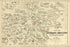 Poster, Many Sizes Available; Bible Map Of Environs Of Jerusalem Israel 1881