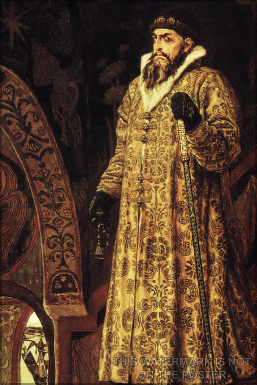 Poster, Many Sizes Available; Ivan The Terrible Viktor Vasnetsov. Tsar Ivan The Terrible. 1897