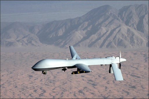 Poster, Many Sizes Available; Mq-1 Predator Unmanned Uav Drone 2008