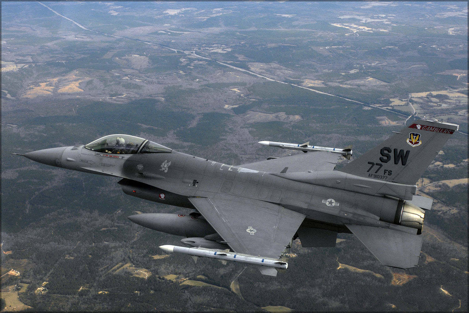 Poster, Many Sizes Available; F-16Cj Fighting Falcon