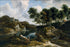 Poster, Many Sizes Available; Jacob Van Ruisdael River Landscape With A Castle On A High Cliff