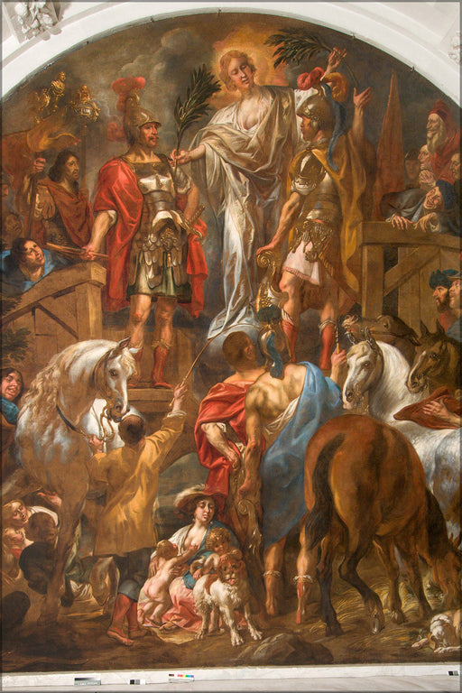 Poster, Many Sizes Available; Jacob Jordaens The Elder Peace Between The Romans And The Batavians