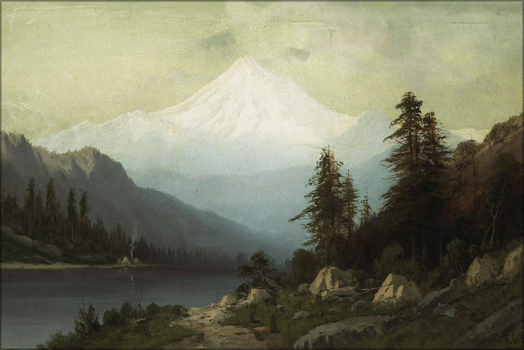 Poster, Many Sizes Available; Mt. Baker, British Columbia By Frederick Ferdinand Schafer