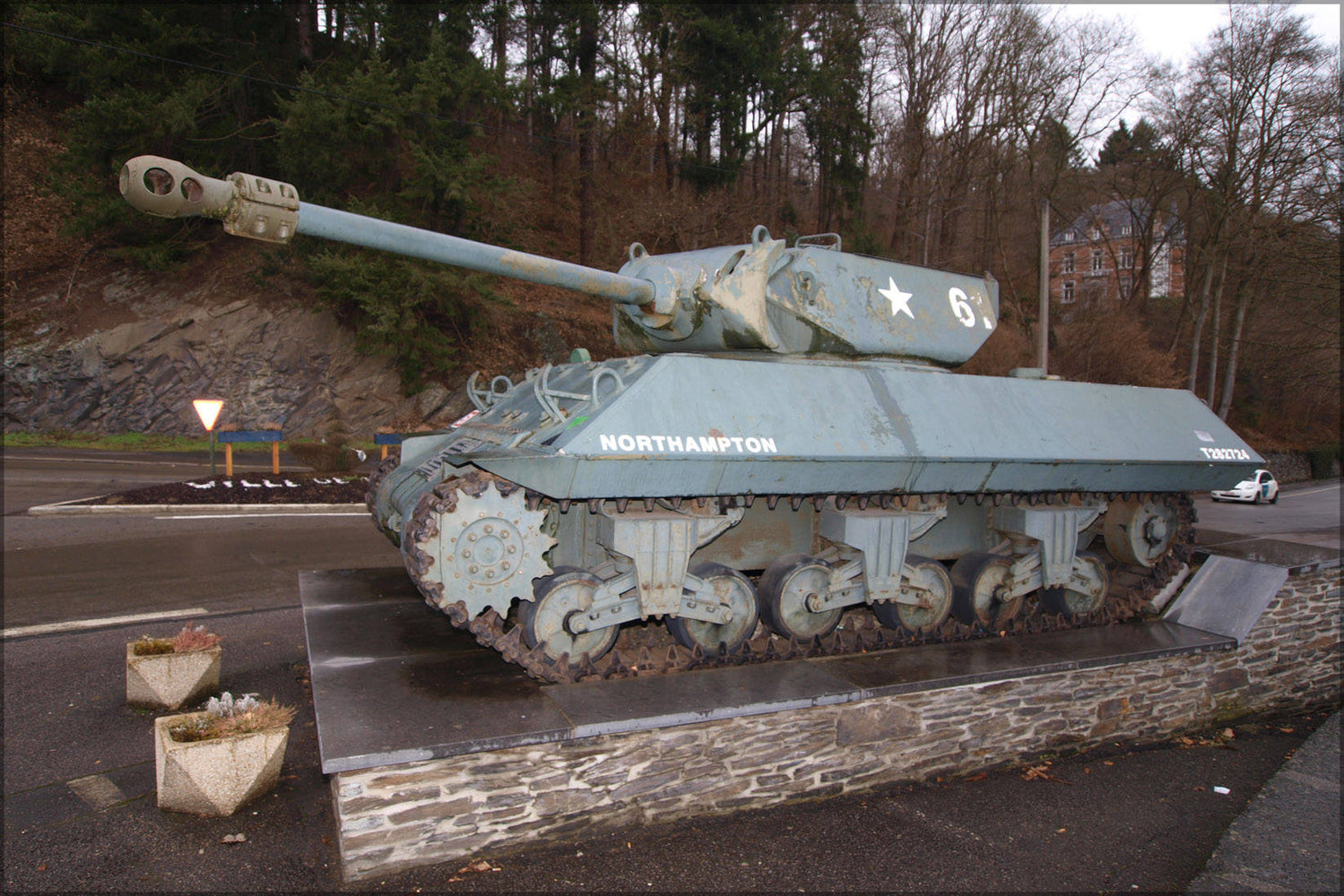 Poster, Many Sizes Available; Achilles Tank Destroyer Mk10 At La Roche En Ardenne, Belgium Pic8