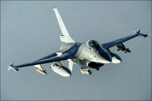 Poster, Many Sizes Available; F-16 Fighting Falcon Combat Patrol Over Afghanistan