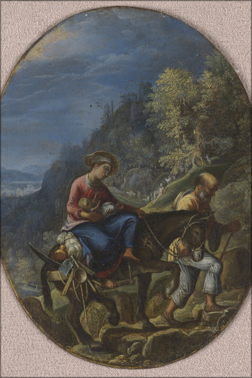 Poster, Many Sizes Available; Adam Elsheimer The Flight Into Egypt