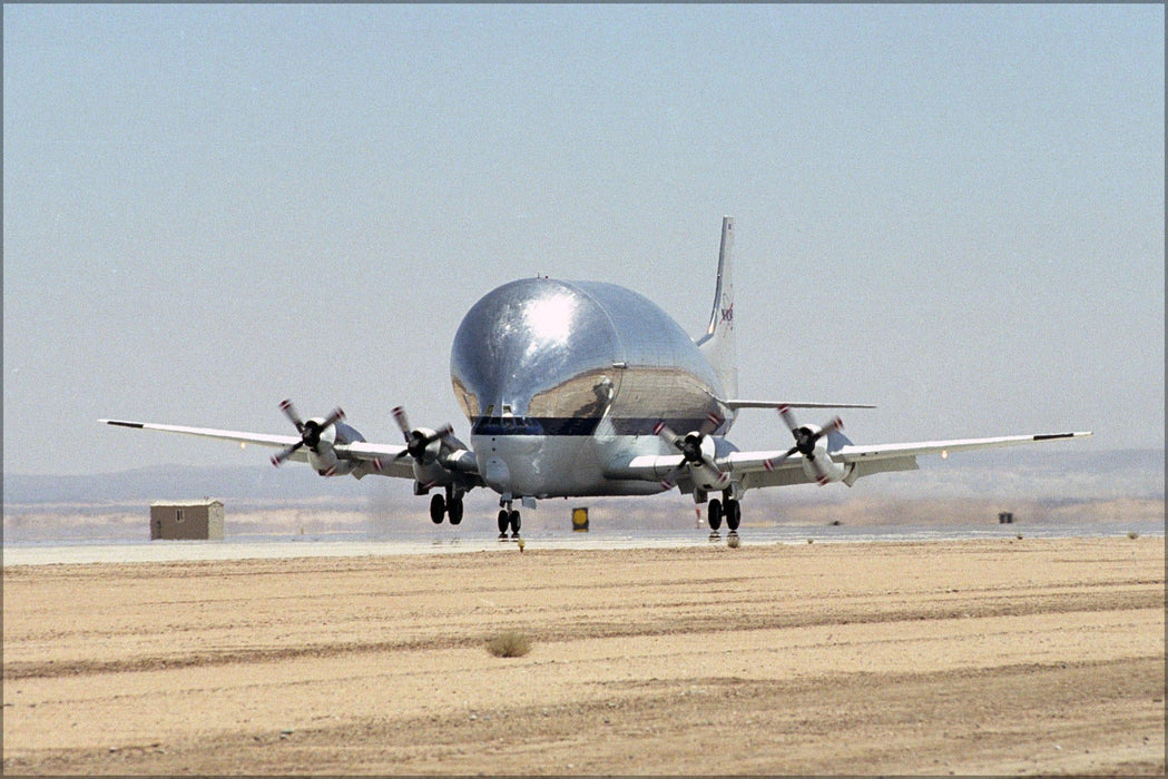 Poster, Many Sizes Available; Nasa B377Sgt Super Guppy Turbine Cargo Aircraft