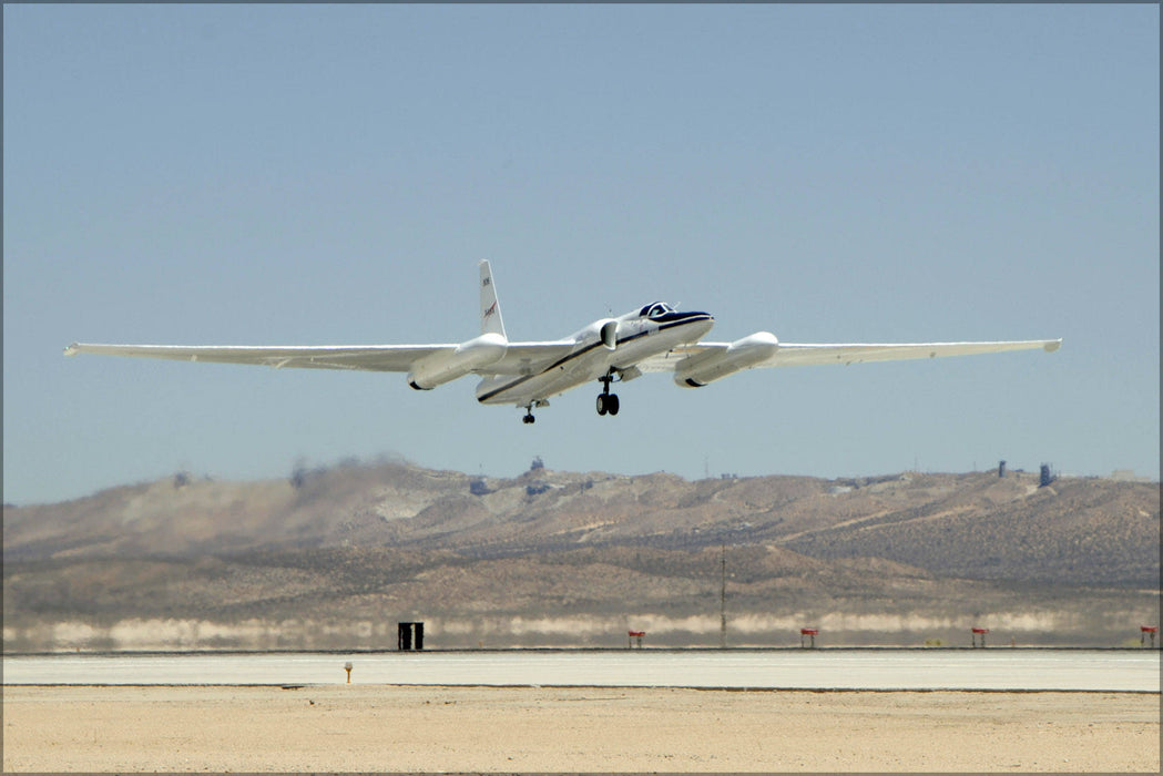 Poster, Many Sizes Available; Nasa Er-2 #806 Lifts Off From Edwards Air Force Base