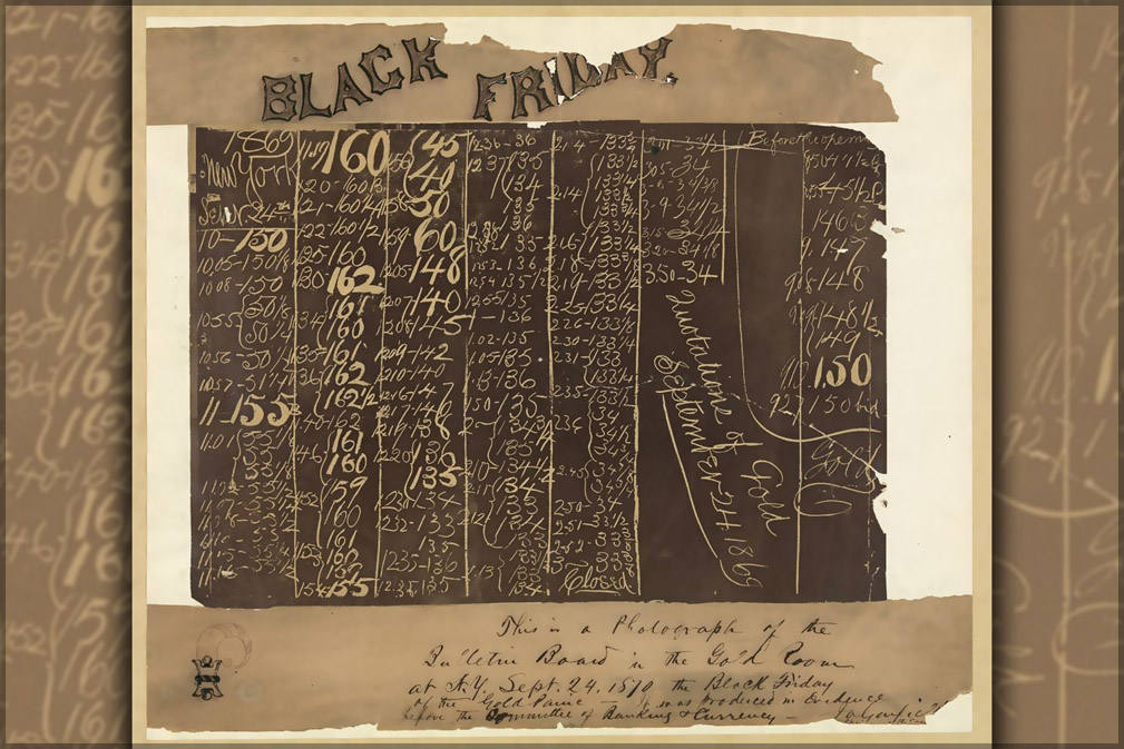 Poster, Many Sizes Available; Representative James A. Garfield'S Handwriting On Evidence Used During The Gold Panic Investigation In 1870