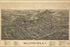 Poster, Many Sizes Available; Birdseye View Map Of Ballston Spa, N.Y 1890