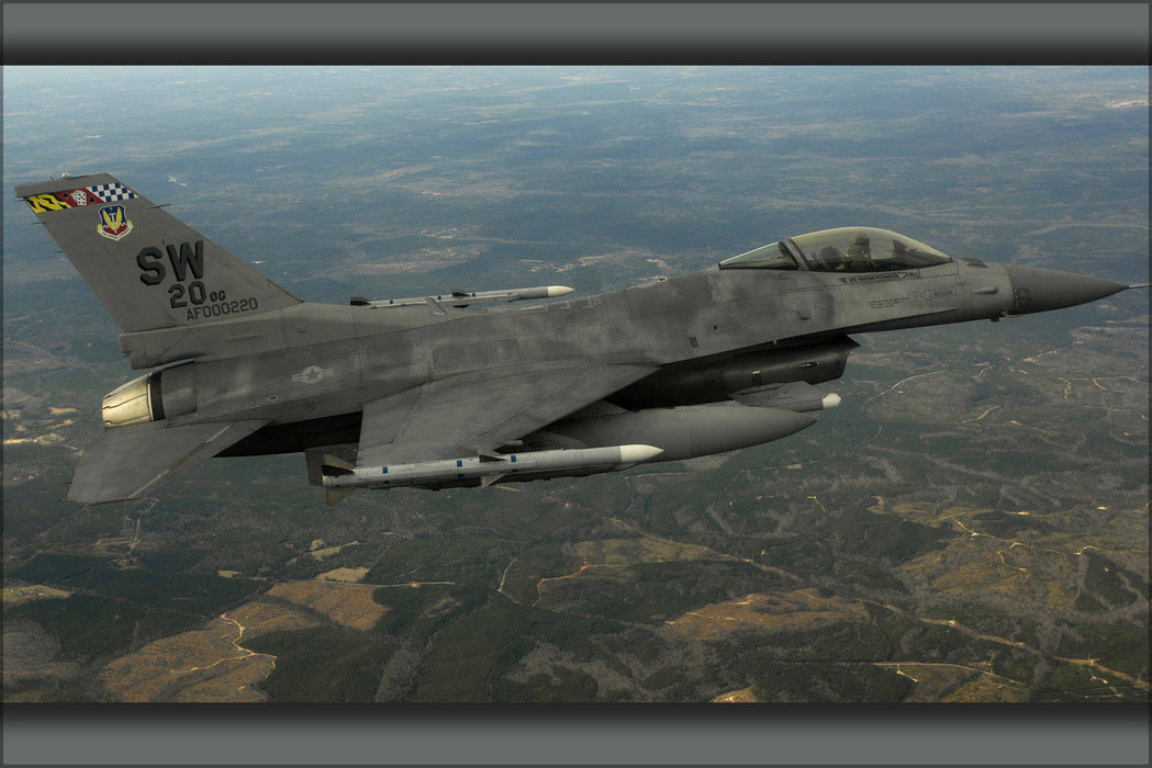 Poster, Many Sizes Available; F-16Cj Fighting Falcon Aircraft