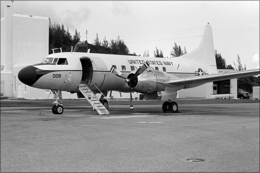 Poster, Many Sizes Available; Navy Convair C-131F Samaritan 1986