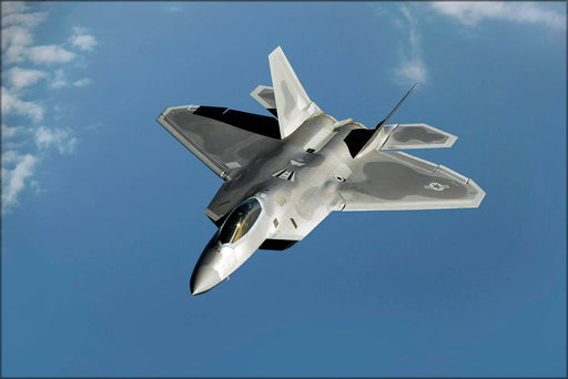 Poster, Many Sizes Available; F-22 Raptor 27Th Fighter Squadron Langley Air Force Base