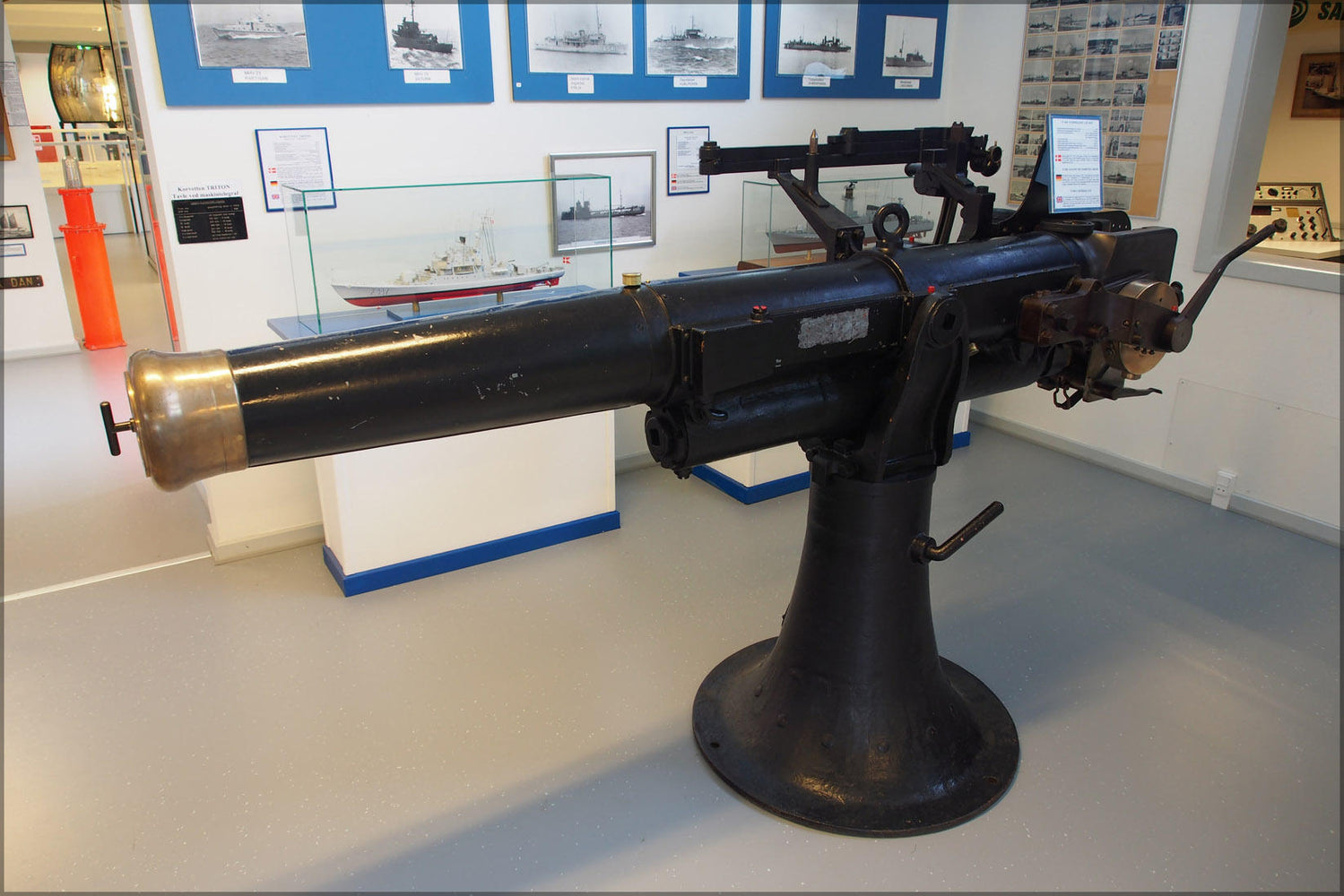 Poster, Many Sizes Available; Haerens Tojhusvaerksteder Army Ordnance Workshops 75Mm Cartridge Gun Pic2