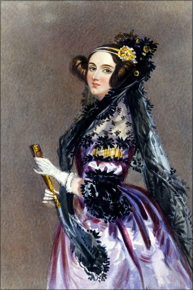 Poster, Many Sizes Available; Ada Lovelace Portrait