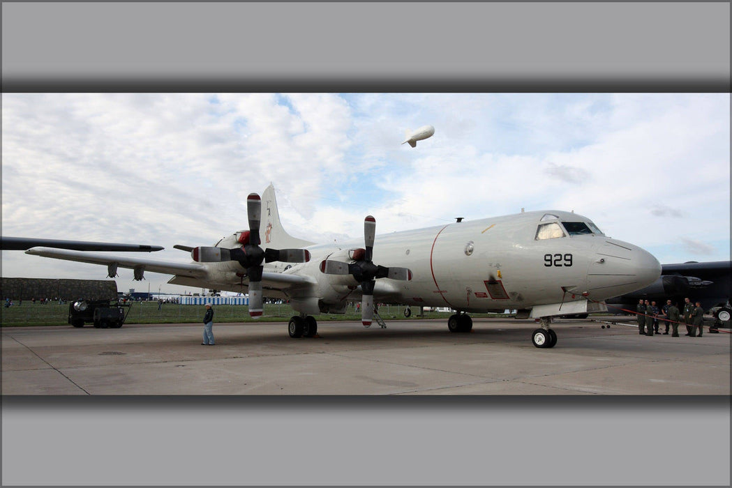 Poster, Many Sizes Available; Navy Lockheed P-3C Orion P-3 Patrol Squadron Vp-5 Mad Foxes