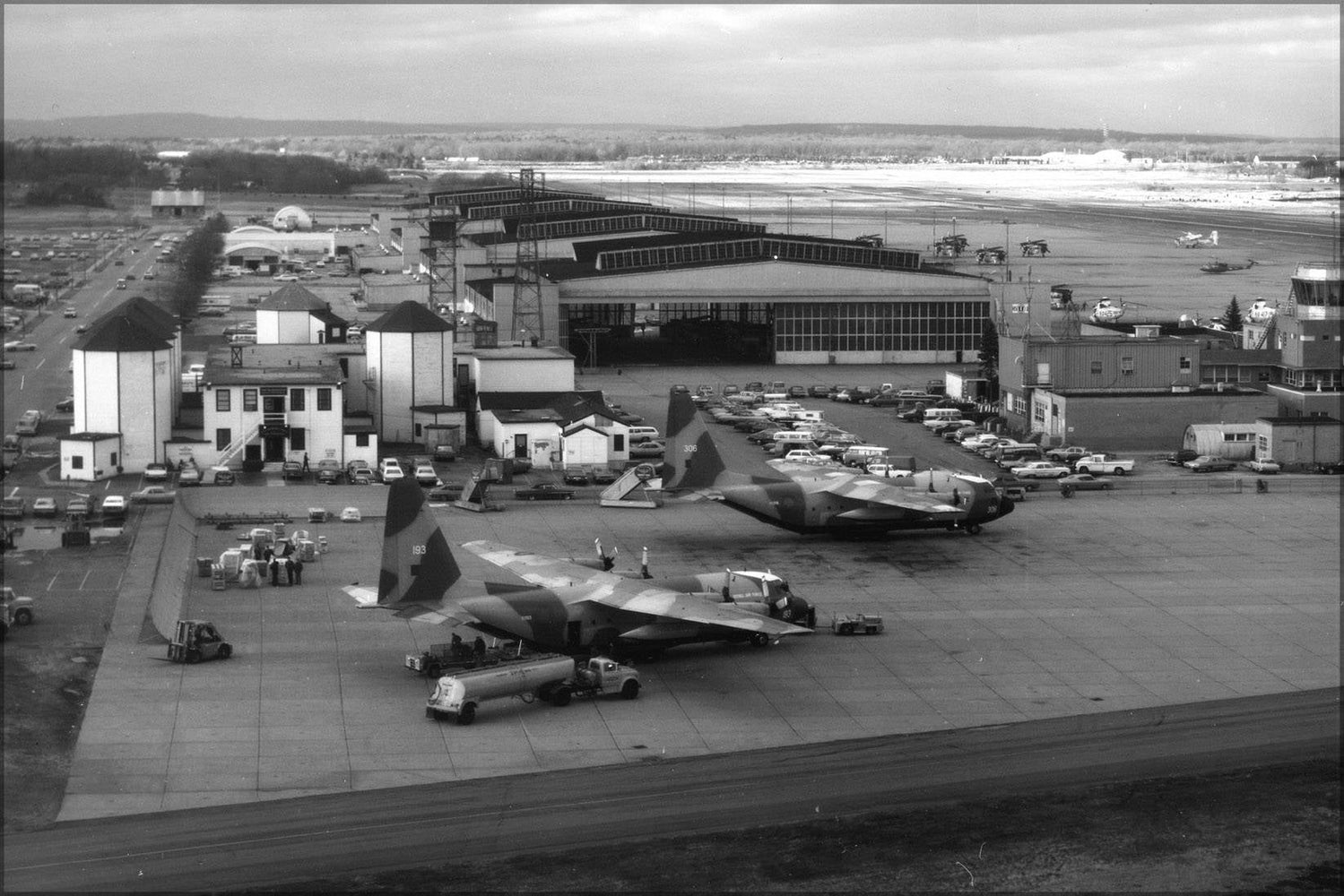 Poster, Many Sizes Available; Navy Naval Air Station Quonset Point 1970 Lockeed Hercules