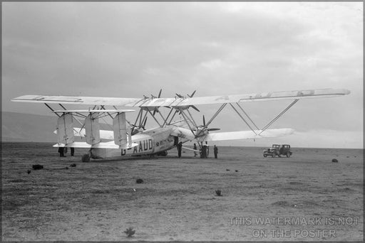 Poster, Many Sizes Available; Handley Page H.P.42, A Large Biplane Airliner Of The 1930S