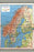 Poster, Many Sizes Available; Map Of Scandinavia Norway Sweden Finland Denmark C1928