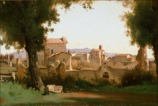 Poster, Many Sizes Available; Jean Baptiste Camille Corot View From The Farnese Gardens, Rome