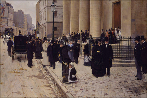 Poster, Many Sizes Available; Jean Beraud, The Church Of Saint Philippe Du Roule, Paris