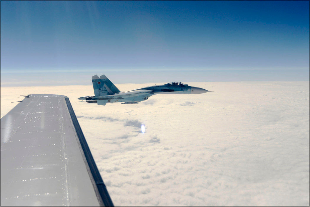 Poster, Many Sizes Available; Russian Air Force Su-27 Sukhois Aircraft