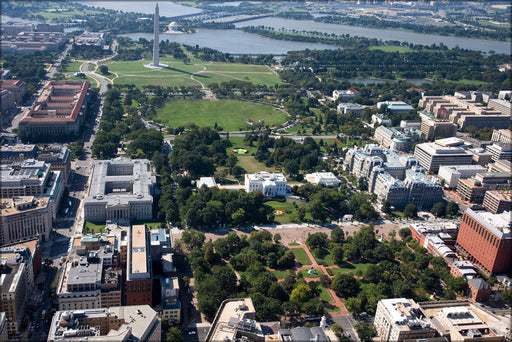 Poster, Many Sizes Available; Aerial View Of Lafayette Park