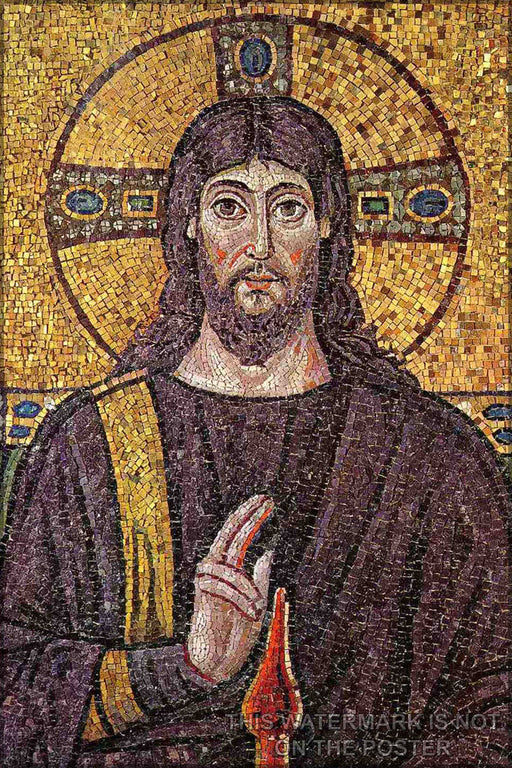 Poster, Many Sizes Available; Jesus 6Th Century Mosaic