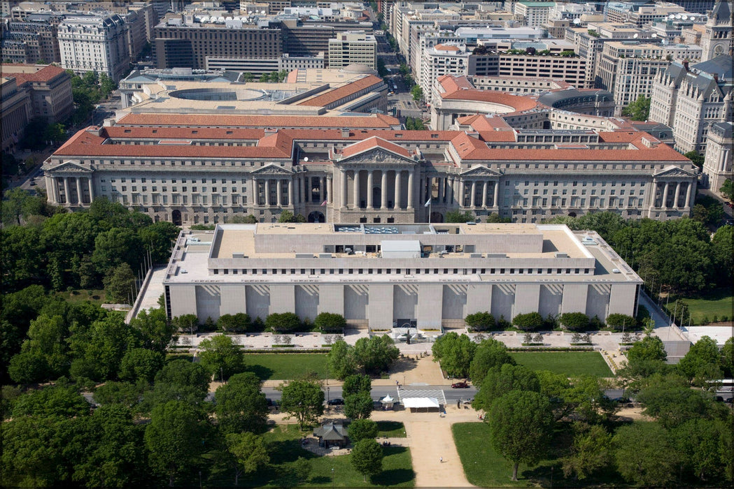 Poster, Many Sizes Available; Aerial View Of National Museum Of American History