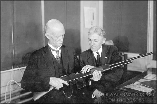 Poster, Many Sizes Available; John Browning With Bar