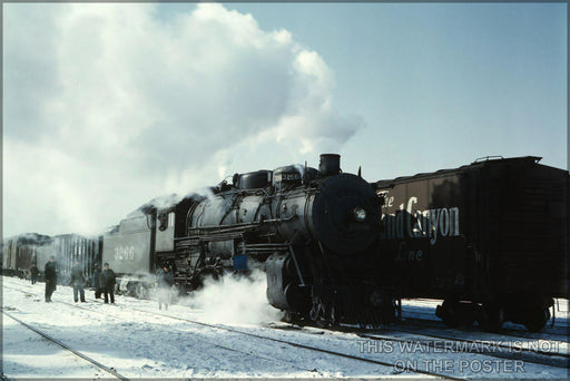 Poster, Many Sizes Available; Santa Fe R.R. Freight Train  Corwith Yard, Chicago, Ill. Jack Delano 1943 P3