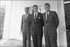 Poster, Many Sizes Available; John F. Kennedy, Robert Kennedy, And Edward Ted Kennedy Just Outside Oval Office 28 Aug 1963