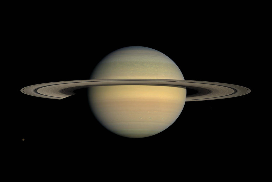 Poster, Many Sizes Available; Saturn During Equinox Taken By Cassini