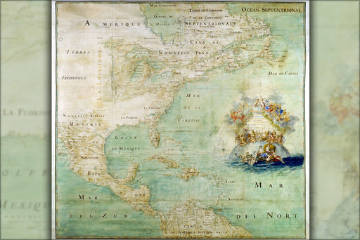 Poster, Many Sizes Available; North America C1681