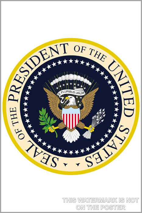 Poster, Many Sizes Available; Seal Of The President Of The United States