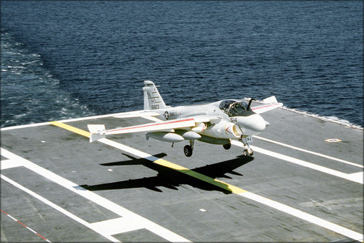 Poster, Many Sizes Available; Ka-6D Intruder Va-95 Green Lizards Uss Abraham Lincoln 1990