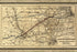 Poster, Many Sizes Available; Map Of The Chicago And Southwestern Railroad 1869