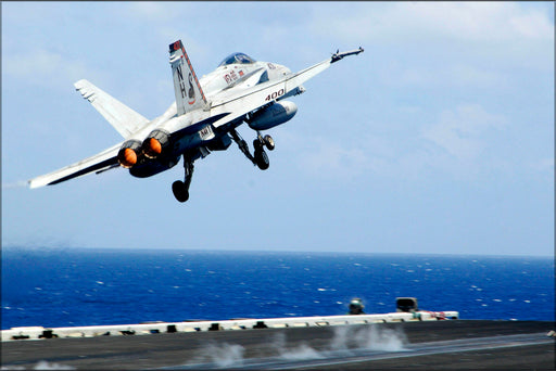 Poster, Many Sizes Available; Fa-18C Hornet F-18 Vfa-86 Sidewinders Uss Nimitz (Cvn-68)