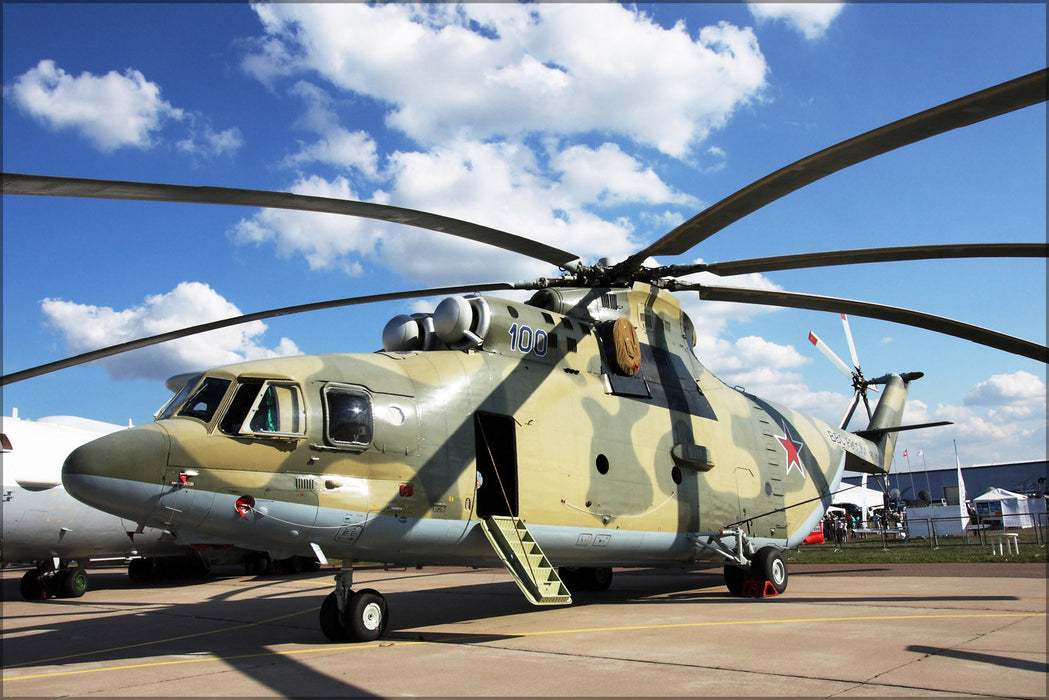 Poster, Many Sizes Available; Helicopter Mil Mi-26 Halo Russian Soviet P2