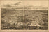 Poster, Many Sizes Available; Birdseye View Map Of Philadelphia 1857