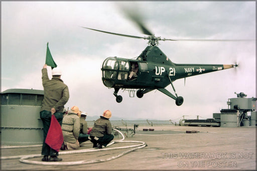 Poster, Many Sizes Available; Sikorsky H-5, (Aka R-5, S-51, Ho3S-1, Or Horse P2 1953 Korean War P2