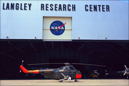 Poster, Many Sizes Available; Sikorsky Jh-19 Chickasaw Helicopter Langley Research Center