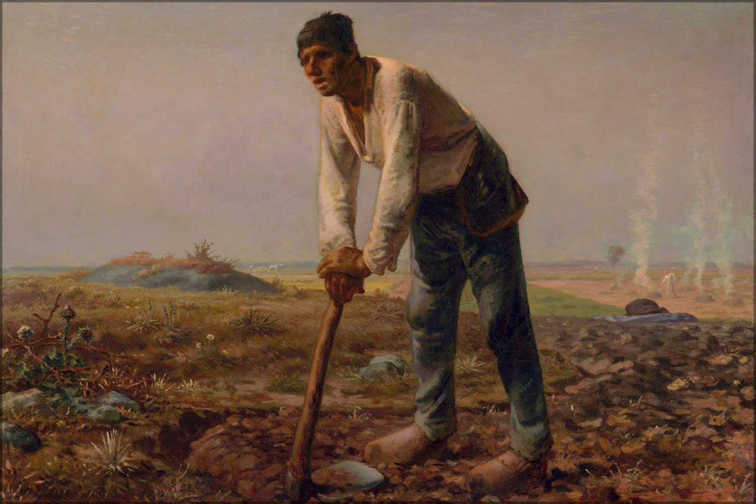 Poster, Many Sizes Available; L&#39;Homme A La Houe (The Man With The Hoe) #031715