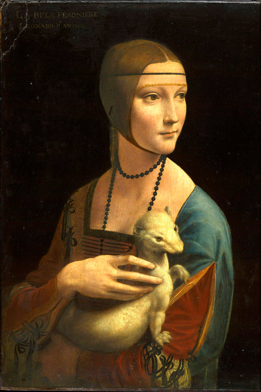 Poster, Many Sizes Available; Lady With An Ermine (Portrait Of Cecilia Gallerani) By Leonardo Da Vinci