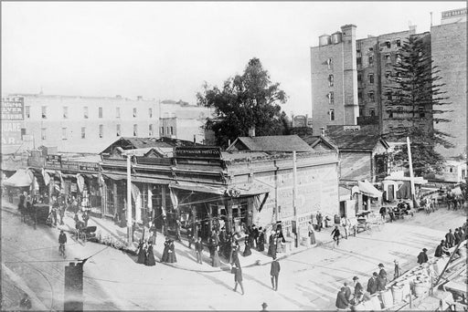 Poster, Many Sizes Available; Off And Vaughn Drug Company, Fourth Street And Spring Street, Ca.1890 1900 (357) #031215