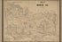 Poster, Many Sizes Available; Map Of Bowie County, Texas 1879